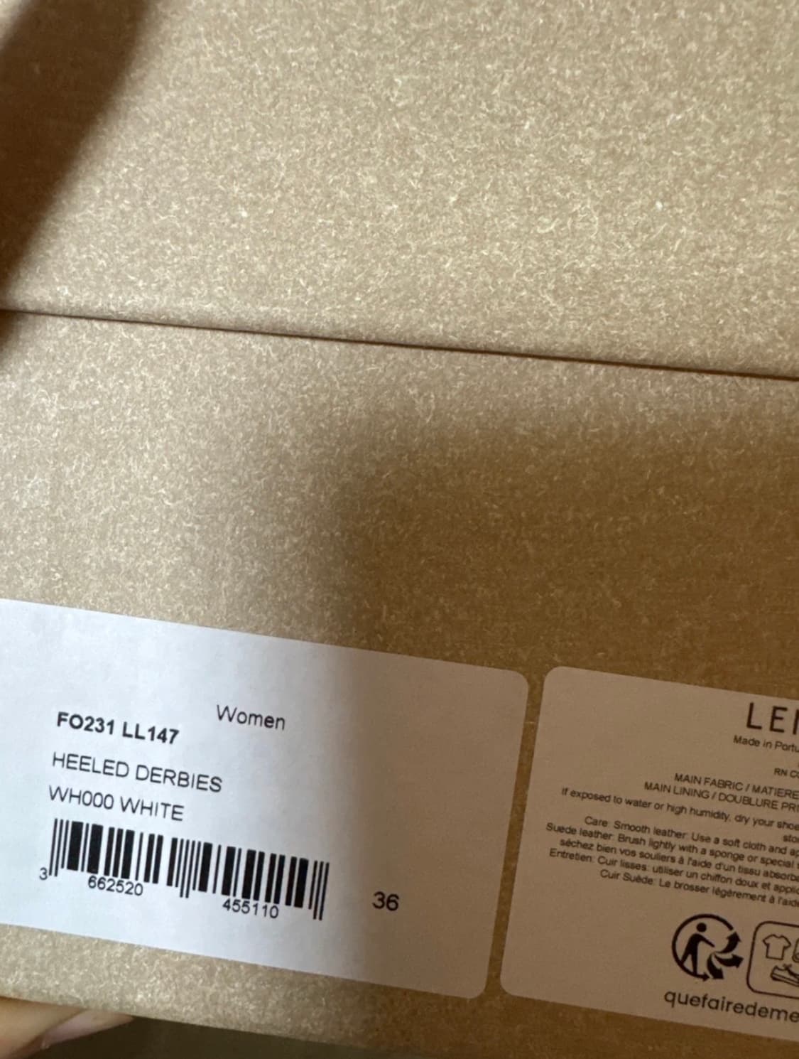 르메르 힐 더비슈즈 36 상품이미지8