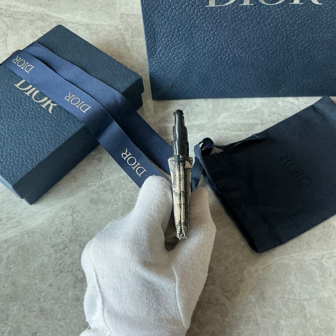 [정품] 디올 오블리크 카드지갑 새상품급 상품이미지5