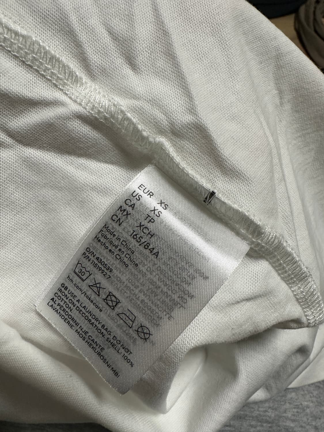 [XS] 뮈글러 H&M 콜라보 반팔 상품이미지2