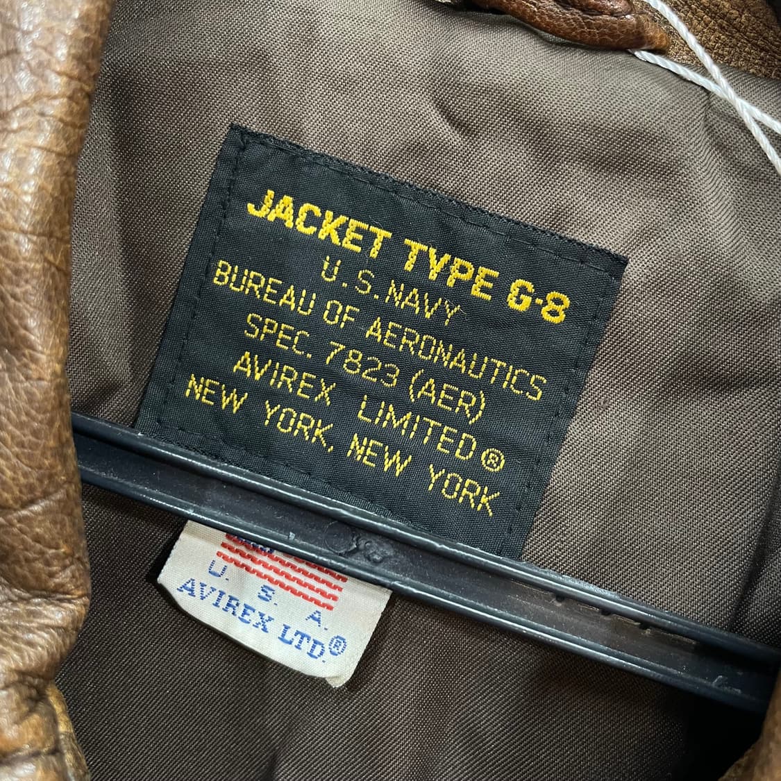Avirex G-8 Vintage Leather Jacket 상품이미지8