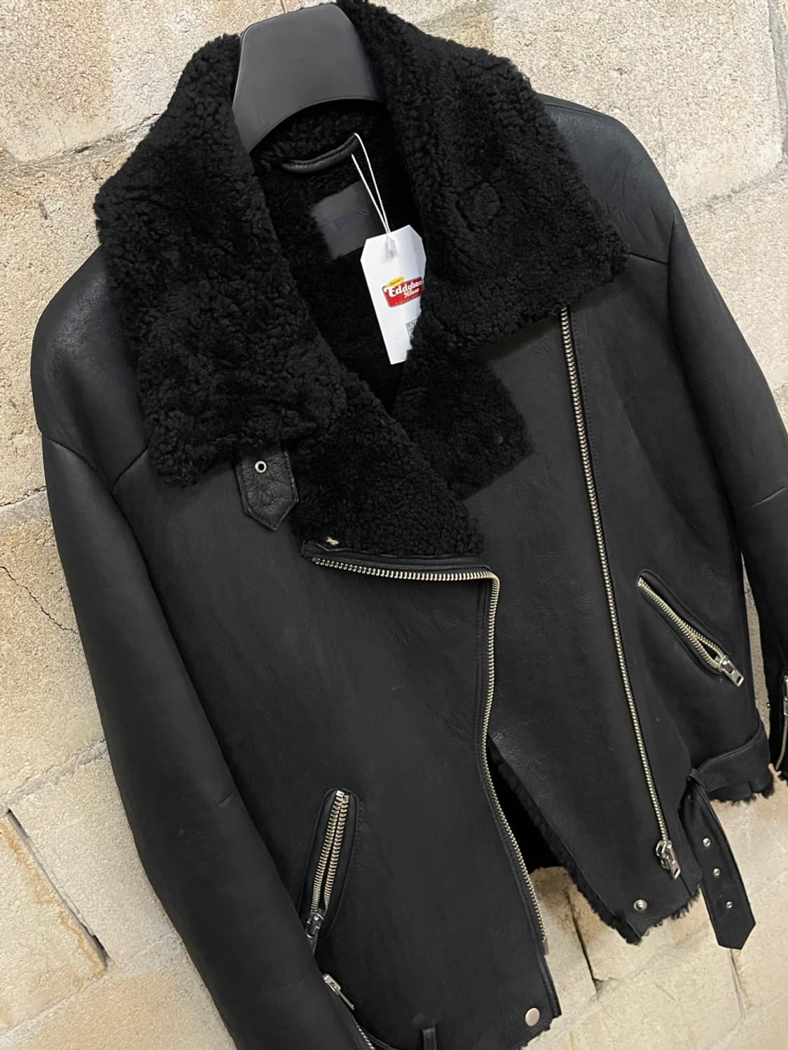 빈티지 램스킨 무스탕 자켓 상품이미지4