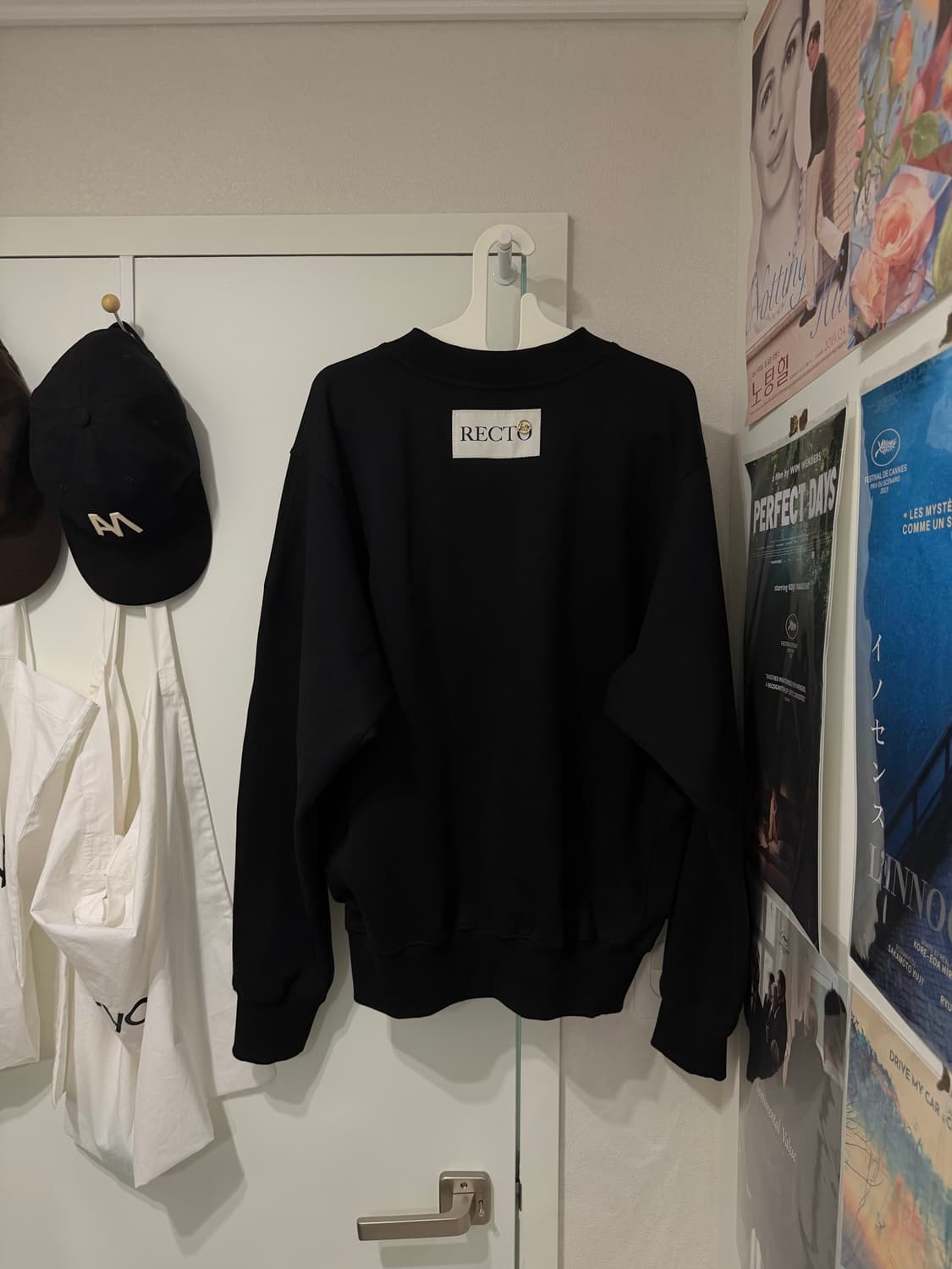 렉토 백 로고 맨투맨 L 상품이미지1