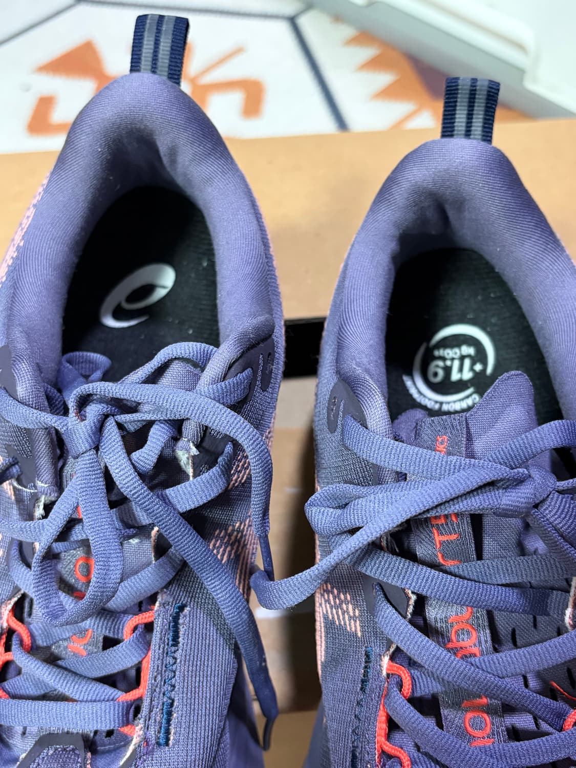 아식스 노바블라스트5 그레이시 퍼플 코랄 리프 265 상품이미지3