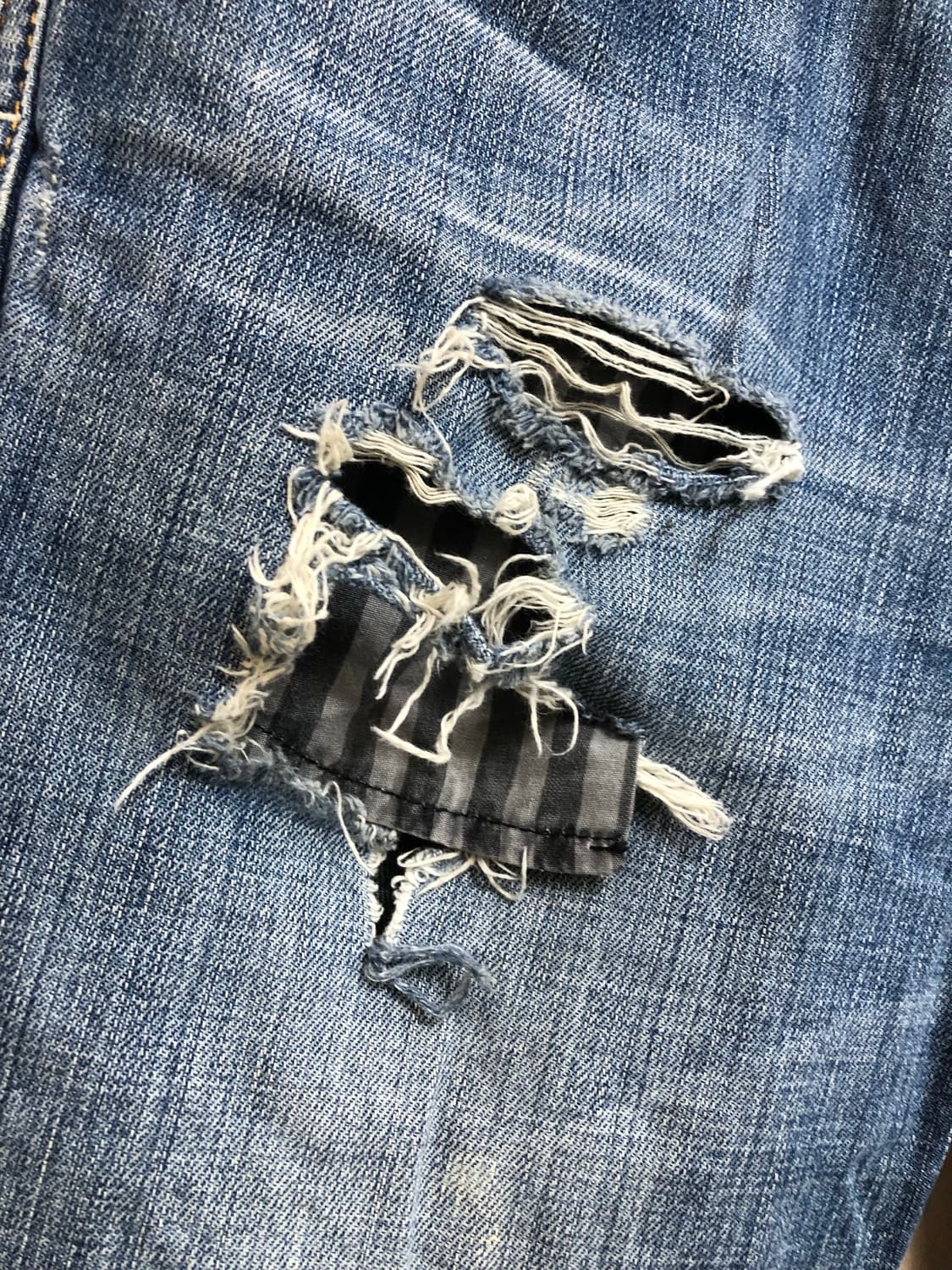 [직수입] 빈티지 데님 트라우저 상품이미지10