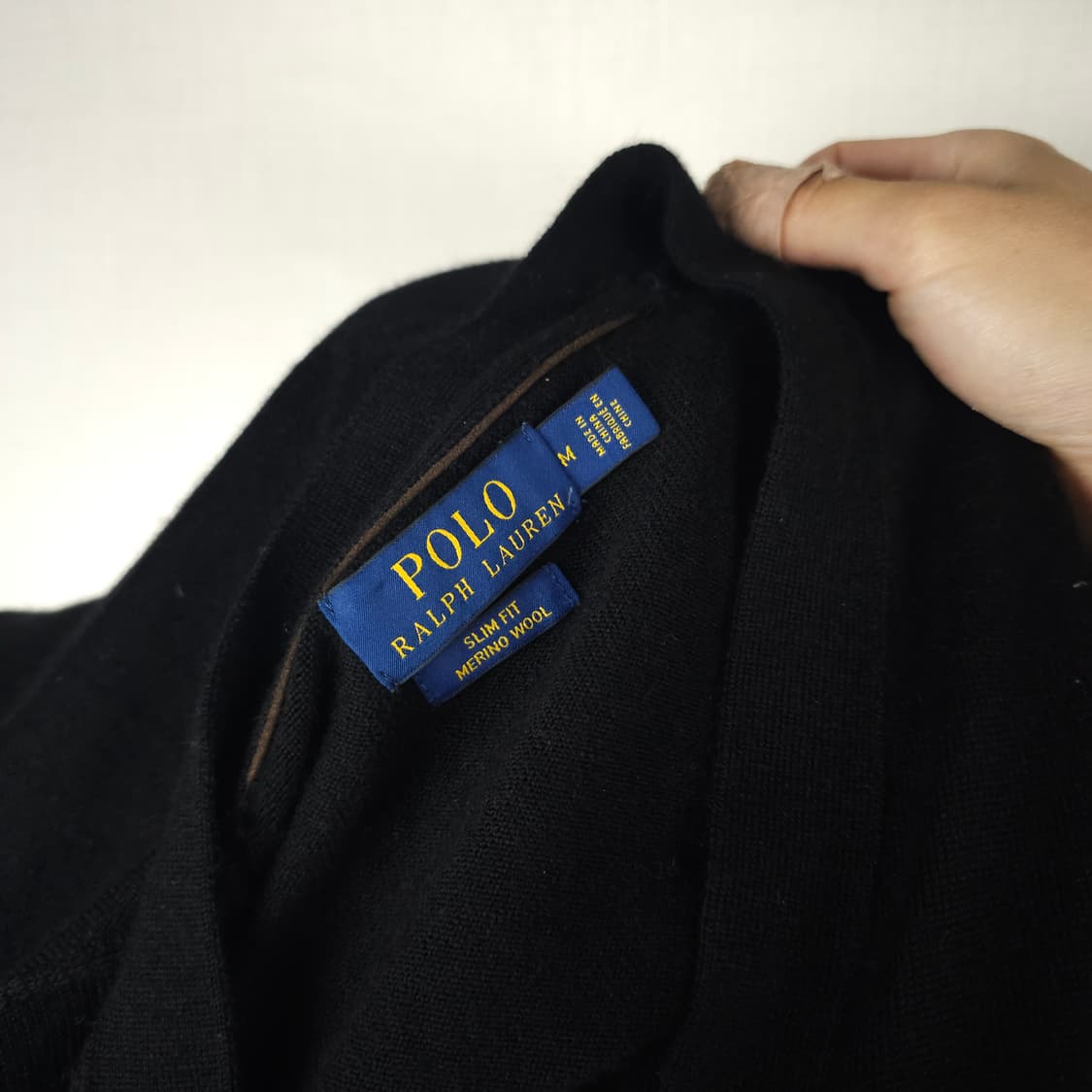 폴로 니트가디건 남자95사이즈  상품이미지3