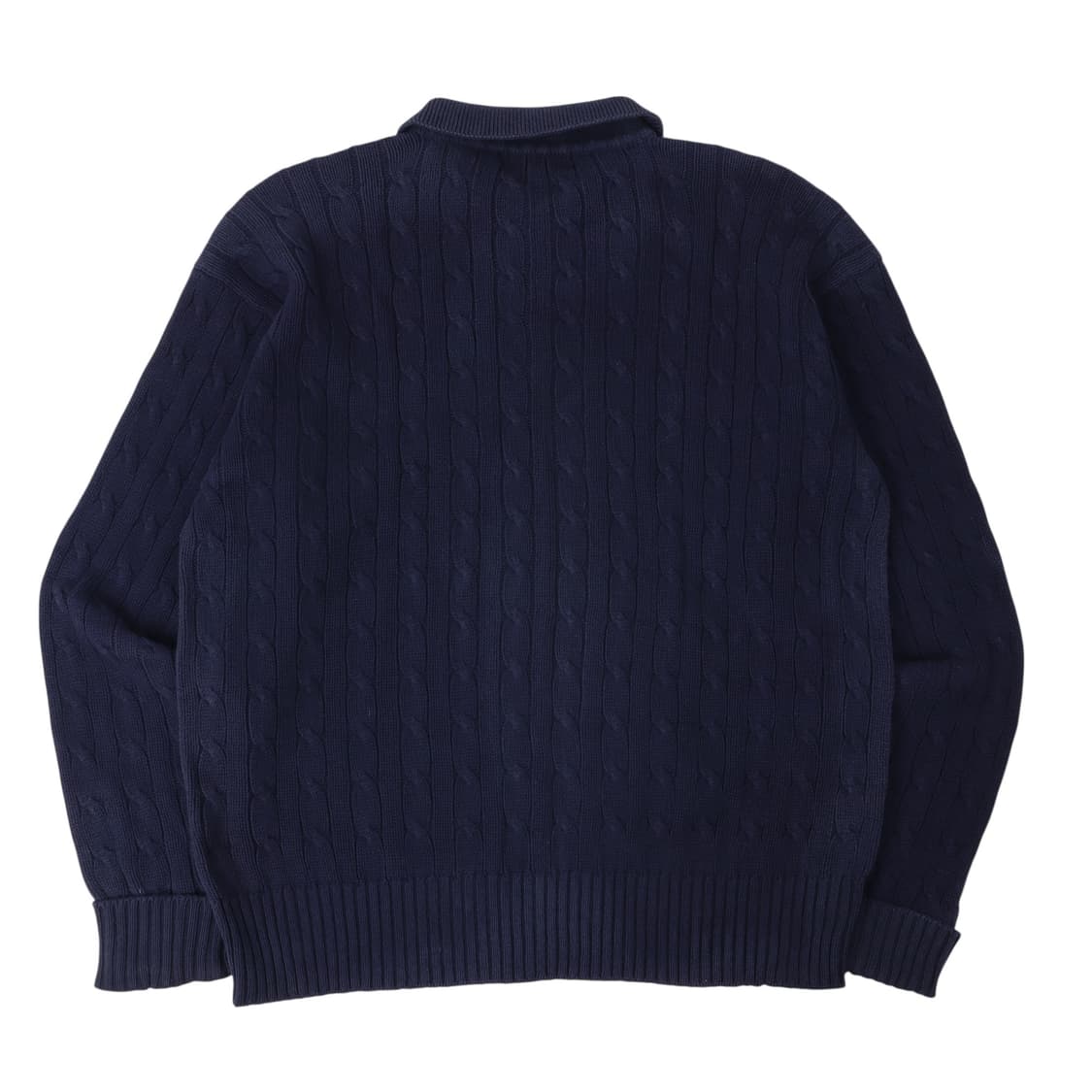 폴로 랄프로렌 네이비 케이블 버튼업 니트 상품이미지4