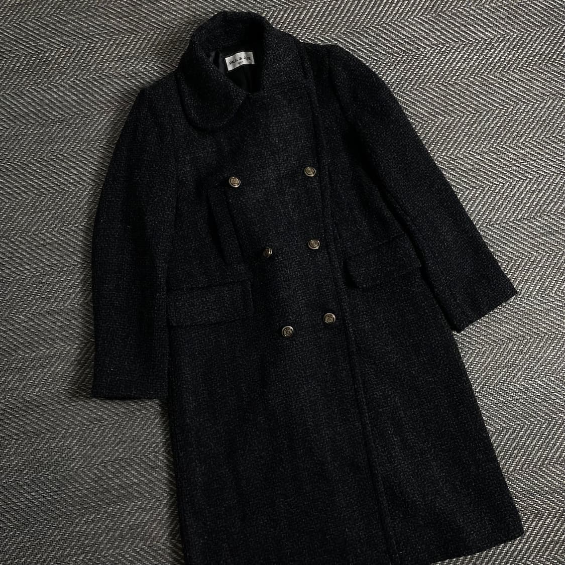 폴앤조 파리 아카이브 트위드 더블 롱코트y 3112 상품이미지1