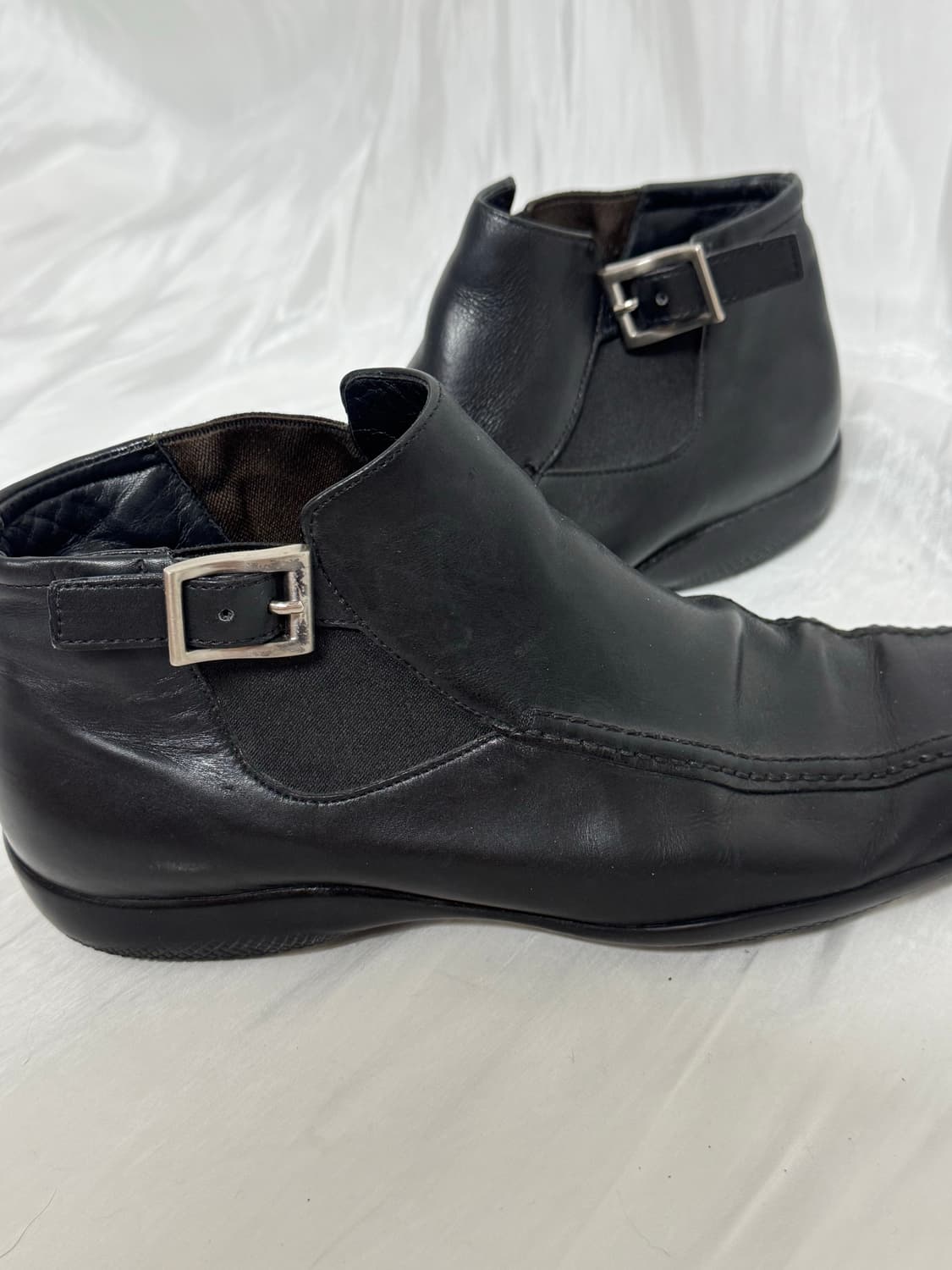 Prada sports buckle leather boots 상품이미지4
