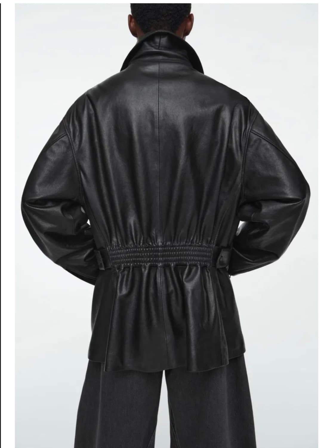 cos 가죽자켓 새상품 상품이미지5