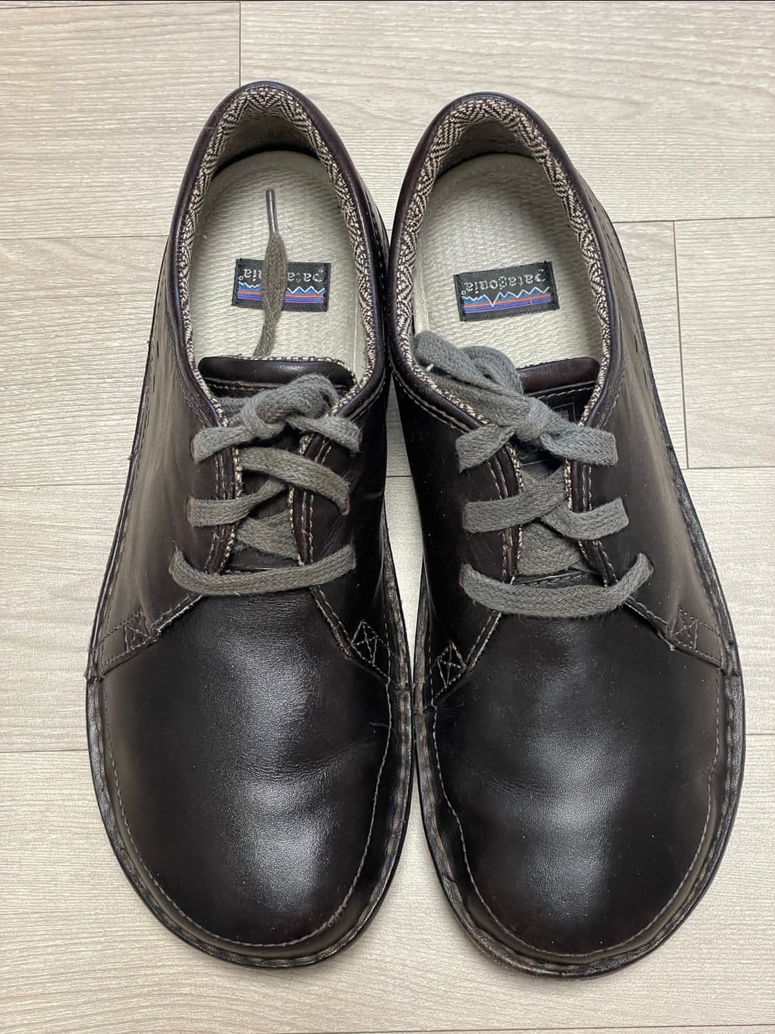 파타고니아 loulu 룰루 레더 슈즈 벨벳 브라운 265-270 상품이미지2