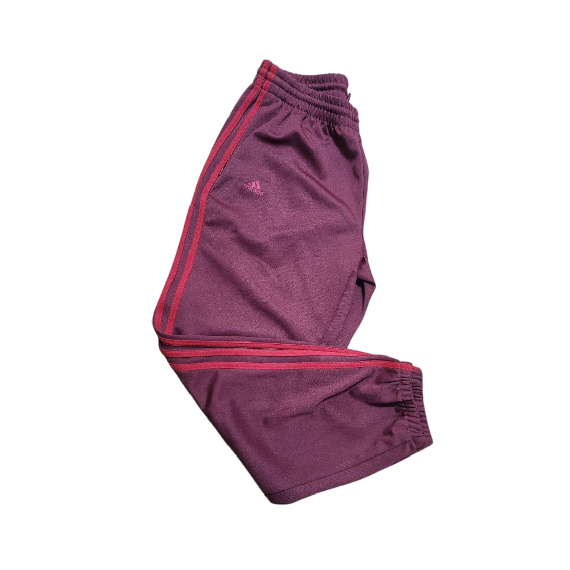 아디다스 삼선 트레이닝 바지 버건디 상품이미지2
