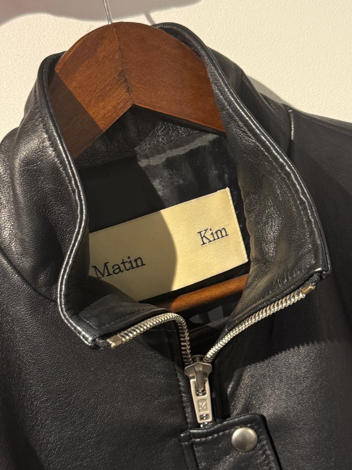 마뗑킴 양가죽 블랙 자켓 상품이미지7