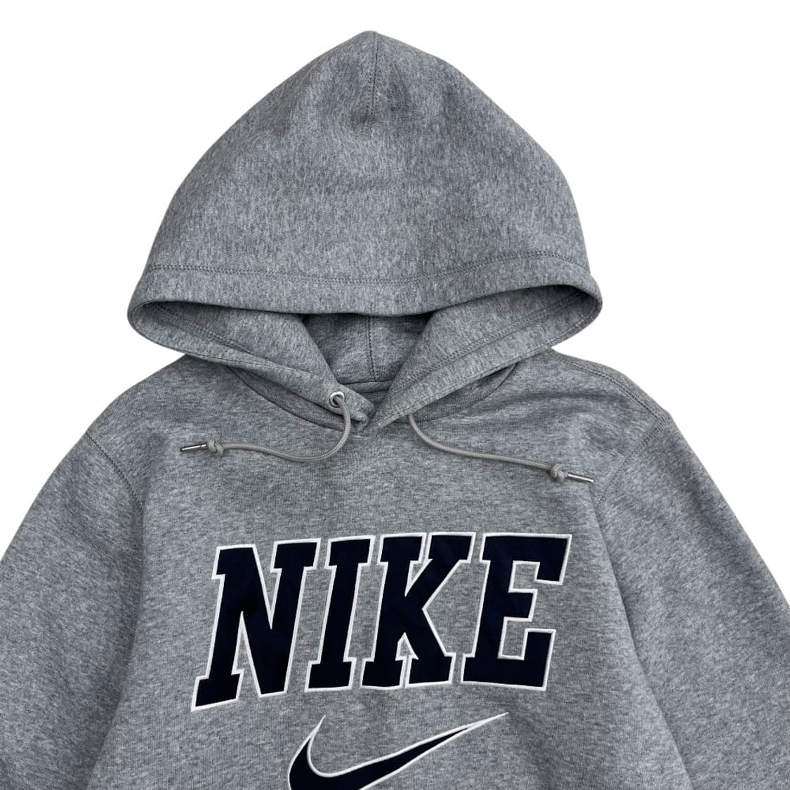 나이키 블랙 패치로고 그레이 후드 S 상품이미지4