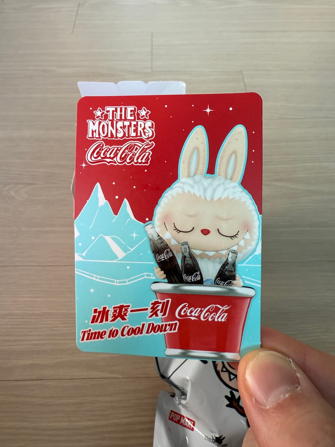 라부부 코카콜라 피규어(박스오픈) 상품이미지4