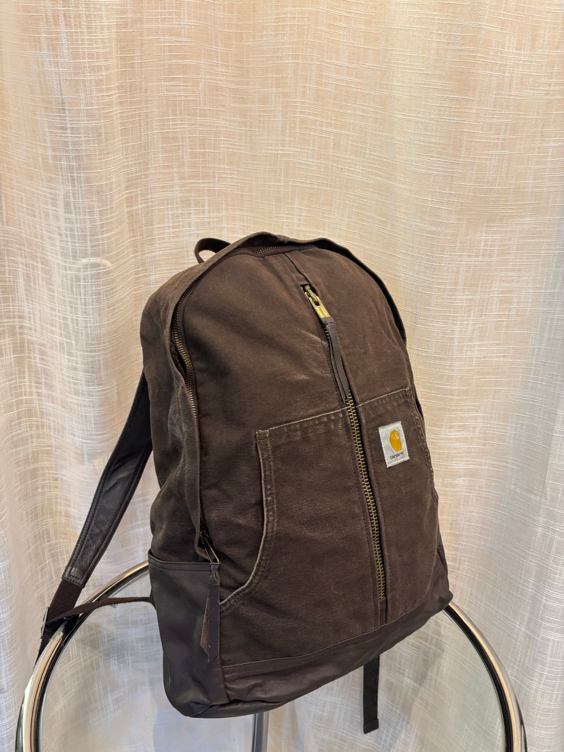 정품 칼하트 og 워싱 가죽 백팩     상품이미지2