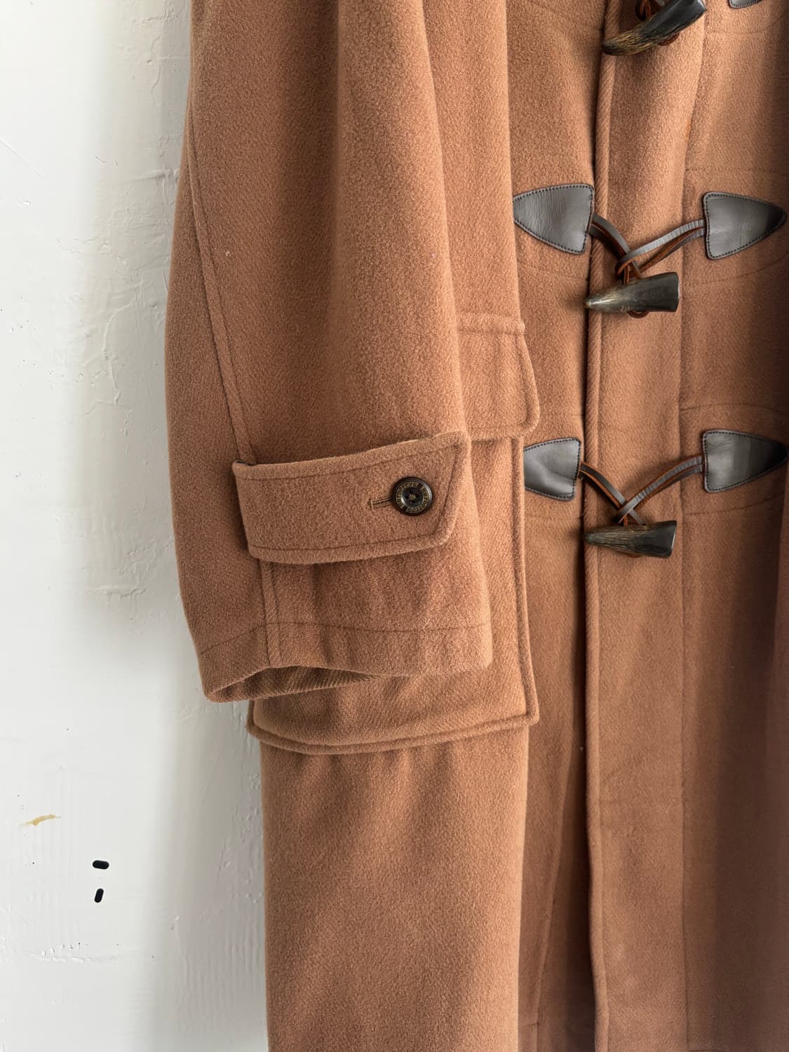 Burberry 버버리 브라운 울 더플코트 상품이미지4