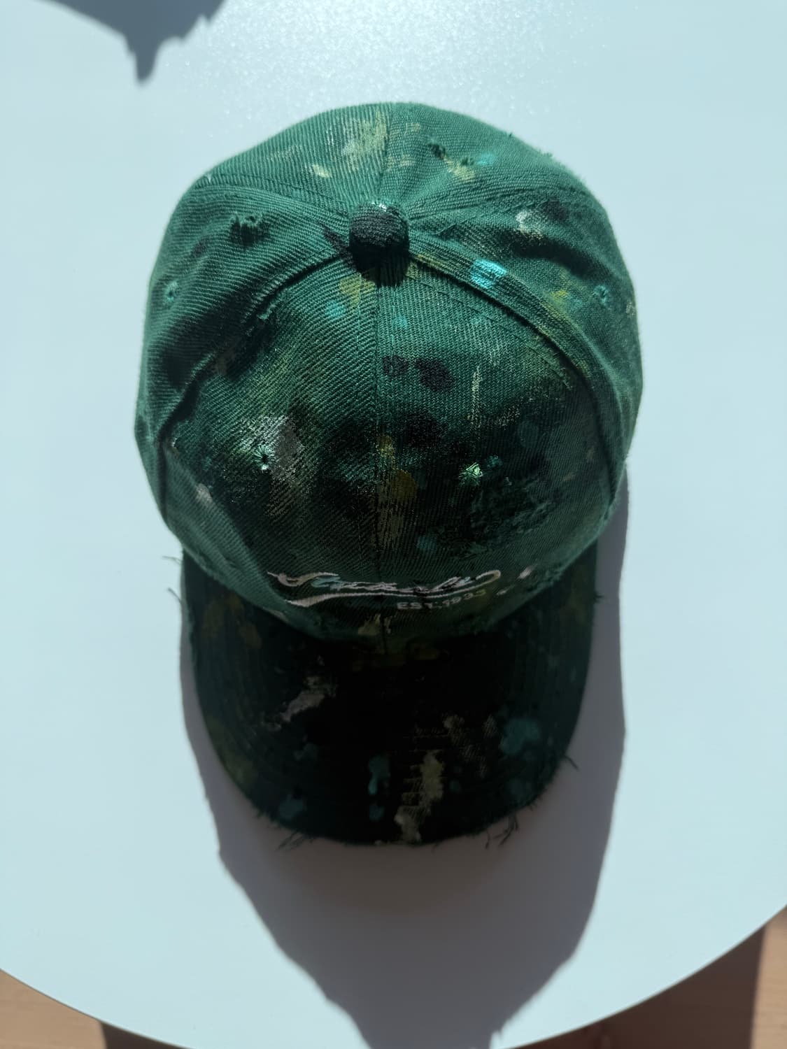 빈티지 페인팅 캡 상품이미지5