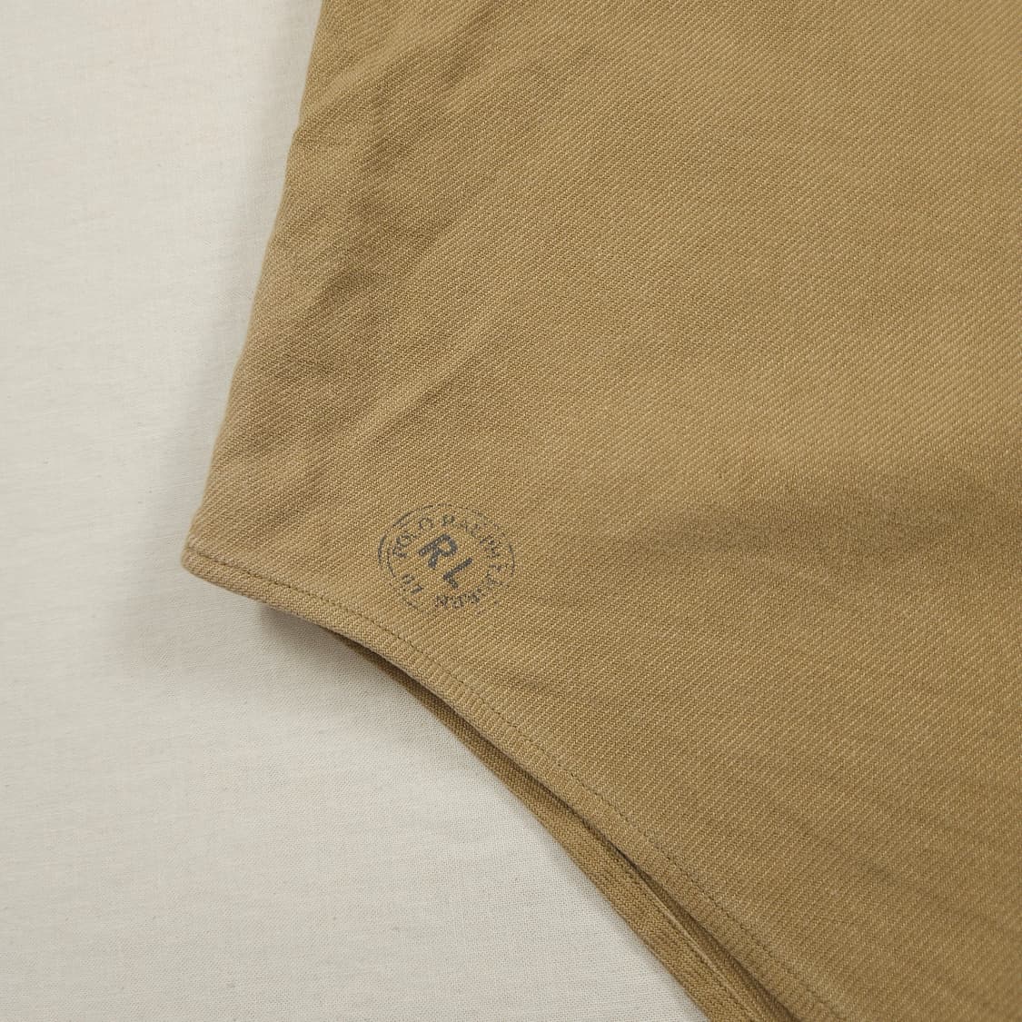 XL(105) 폴로랄프로렌 피셔코튼 셔츠 베이지 상품이미지5