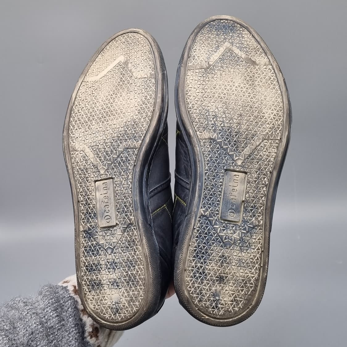 CAFEJNA 빈티지 레더 남성스니커즈270 상품이미지3