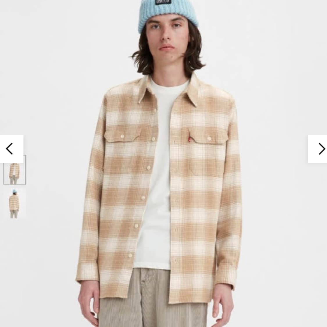 리바이스 체크 플란넬 셔츠 상품이미지1