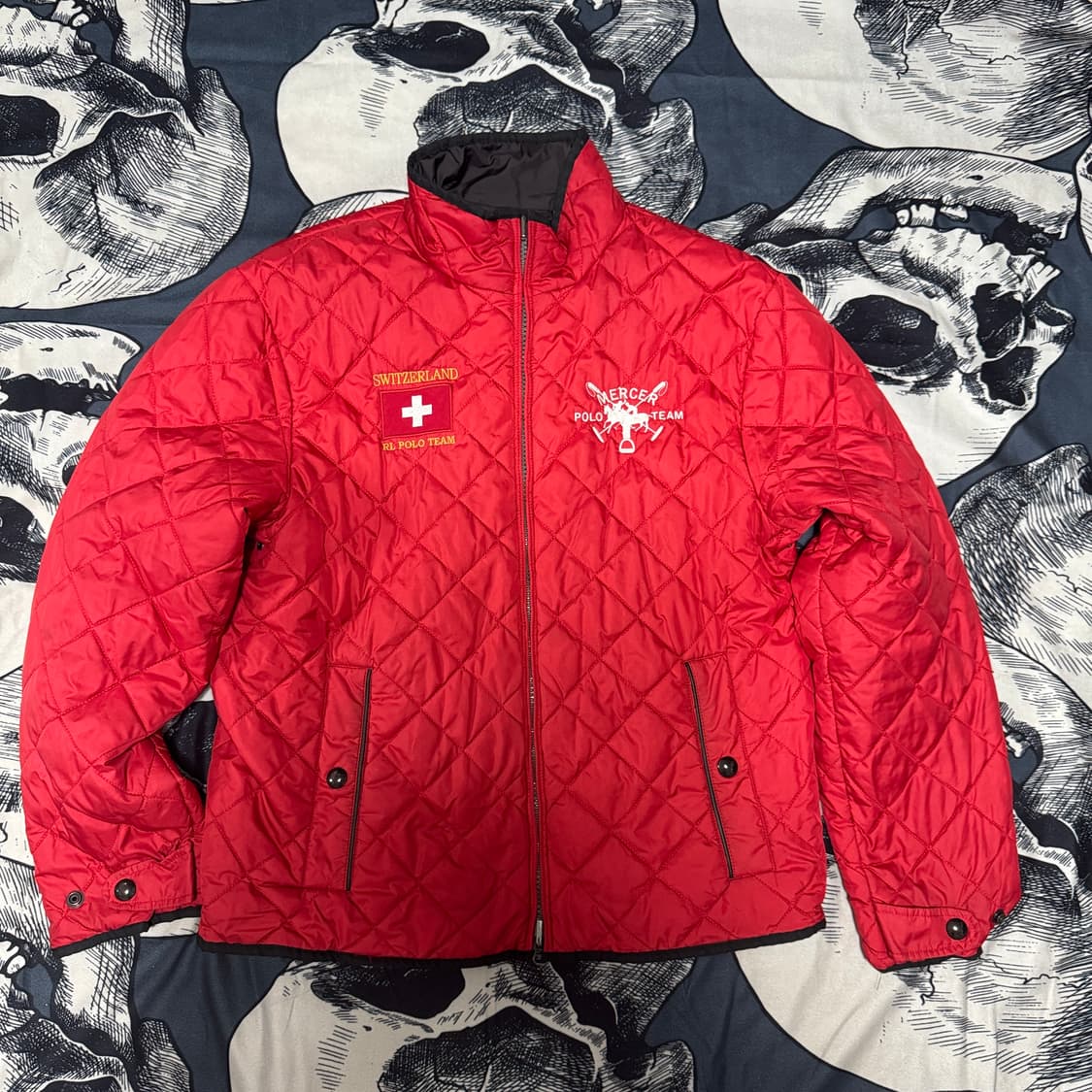 폴로 리버시블 퀄팅자켓 L사이즈  상품이미지2