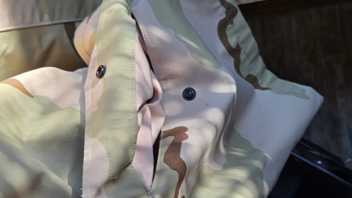 미군 ECWCS 1세대 고어텍스 파카 데저트 카모 XL/R 사이즈 상품이미지5