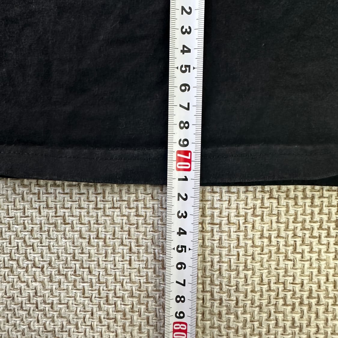 M 빈티지 블랙 반팔티 0417D 상품이미지6