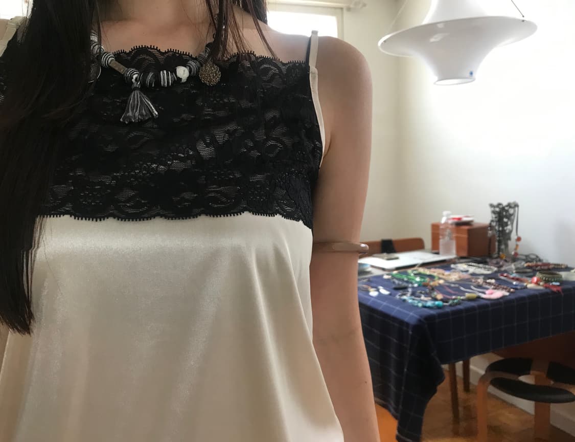 vintage lace slip one-piece 상품이미지2