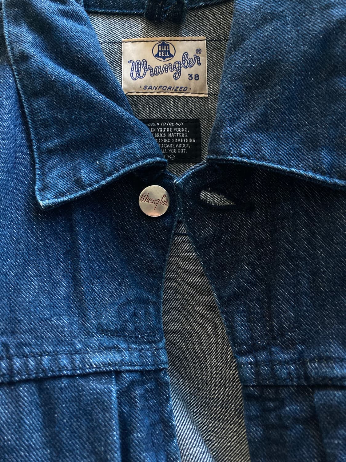 Soe x wrangler 데님 자켓 상품이미지5
