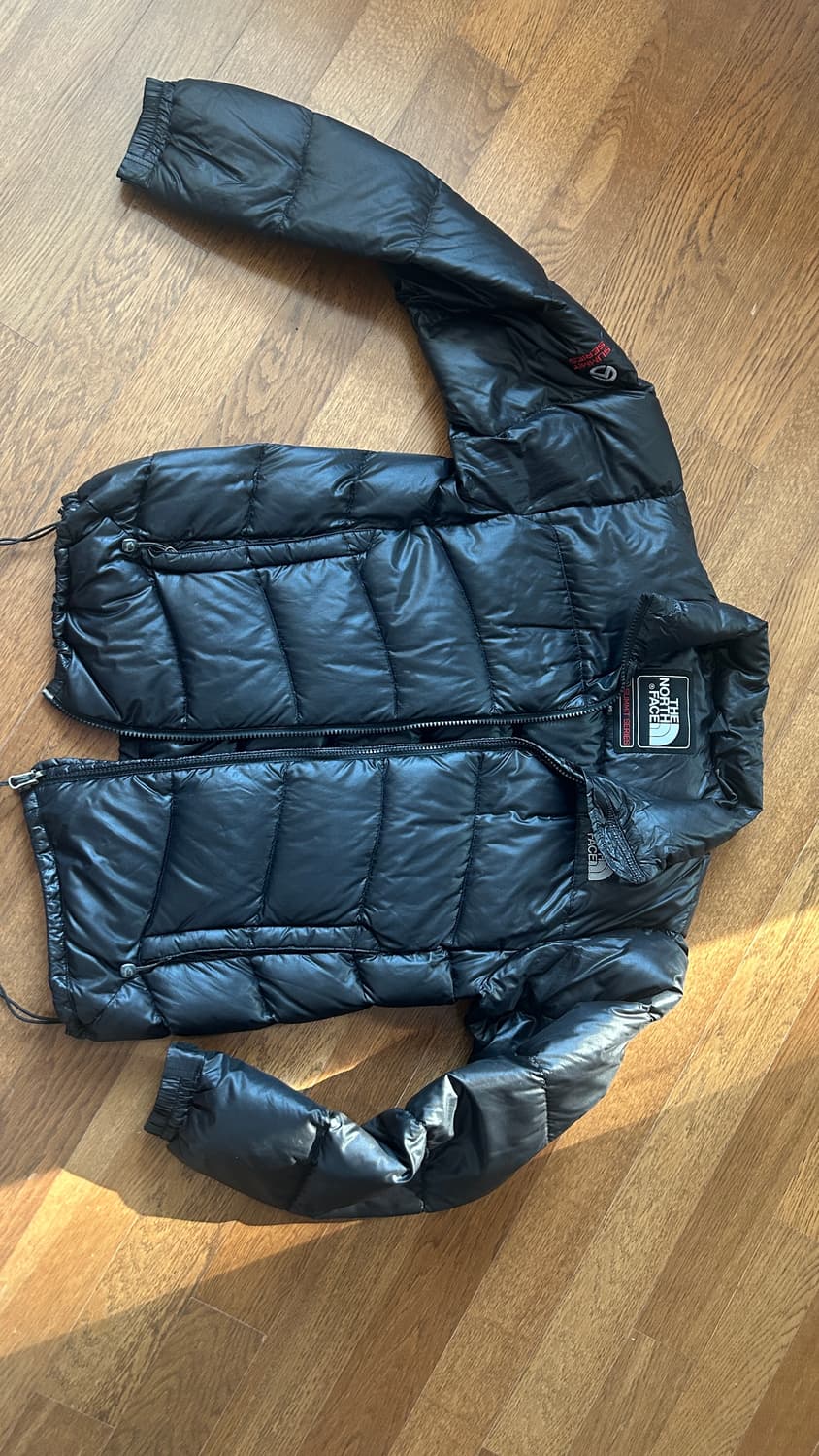 노스페이스 빈티지 숏패딩 검정 상품이미지1