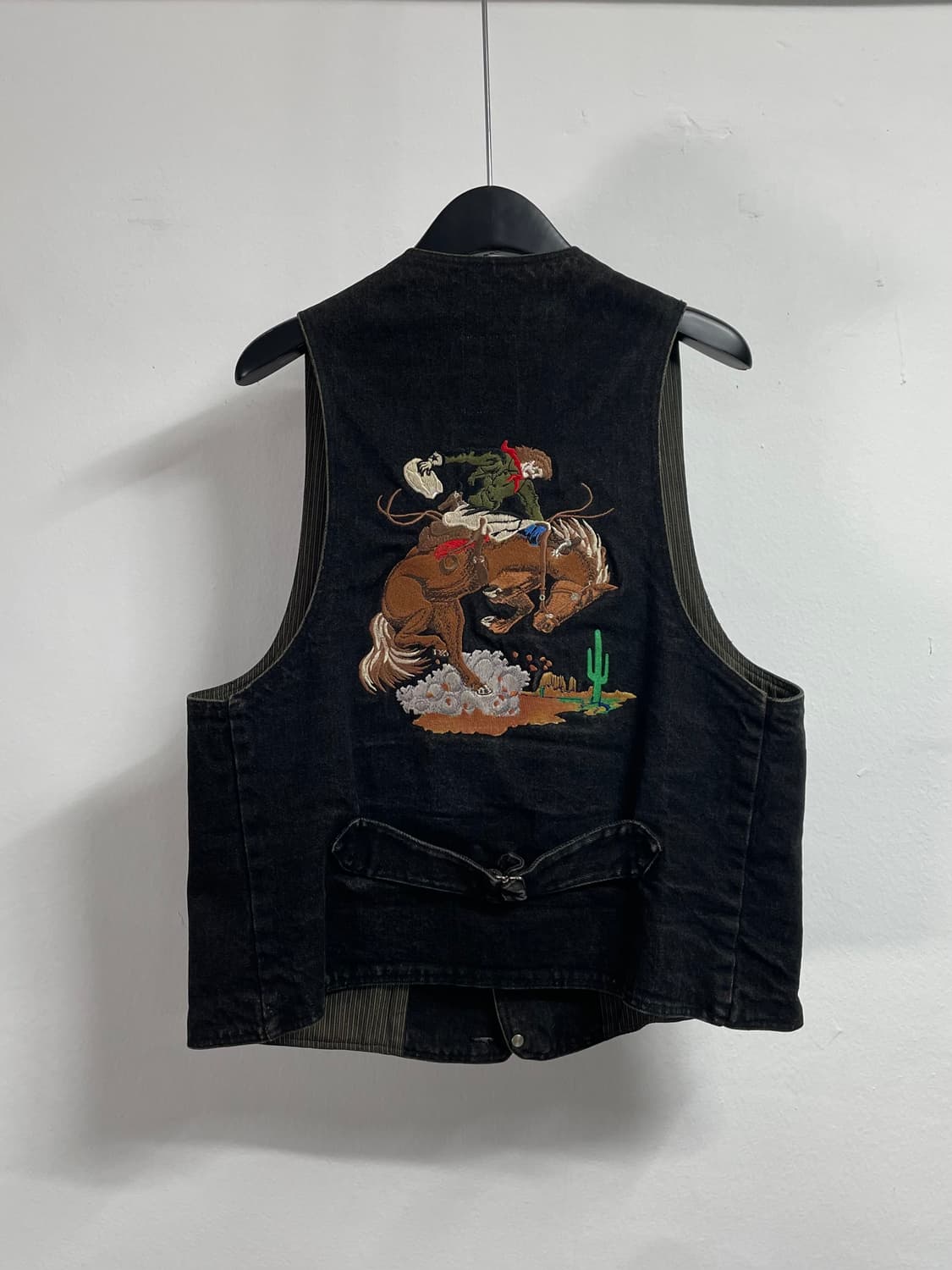 wah maker USA 카우보이 웨스턴 데님 베스트 (on.75) 상품이미지1