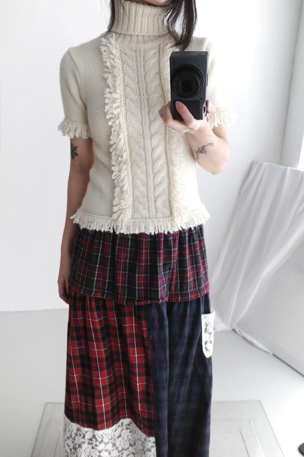 fringe half knit 상품이미지5