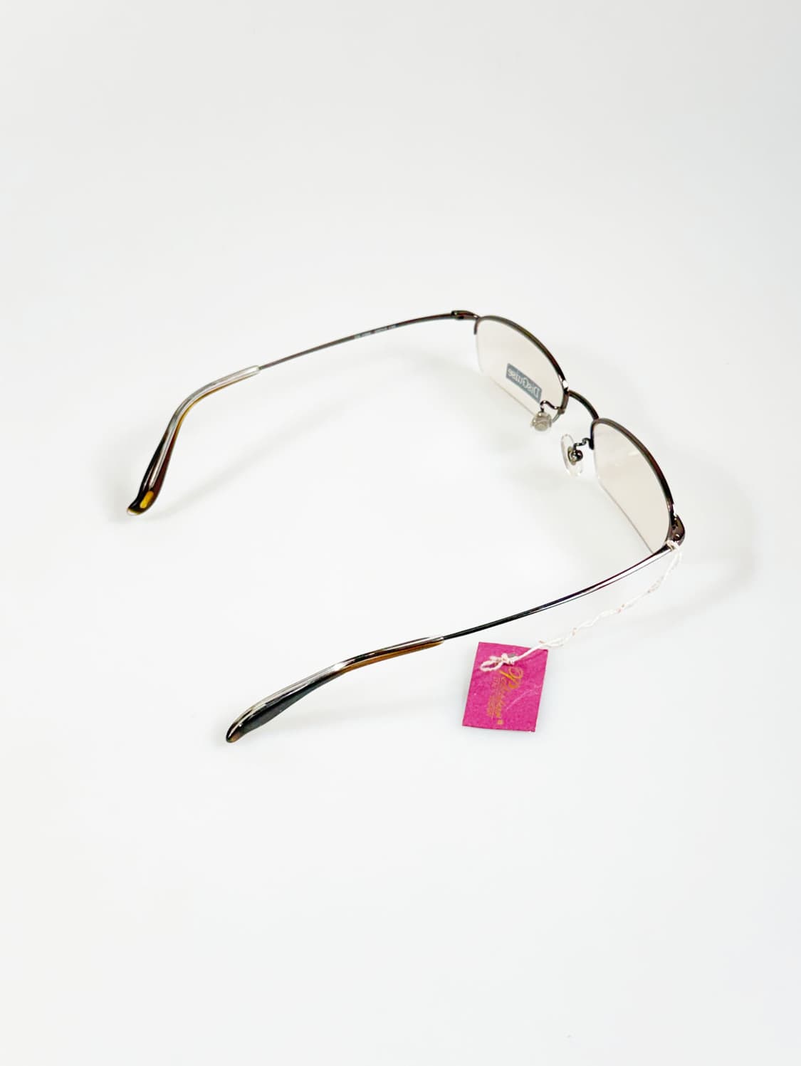 DisGuise 반무테 스퀘어 메탈 프레임 빈티지 안경 상품이미지4