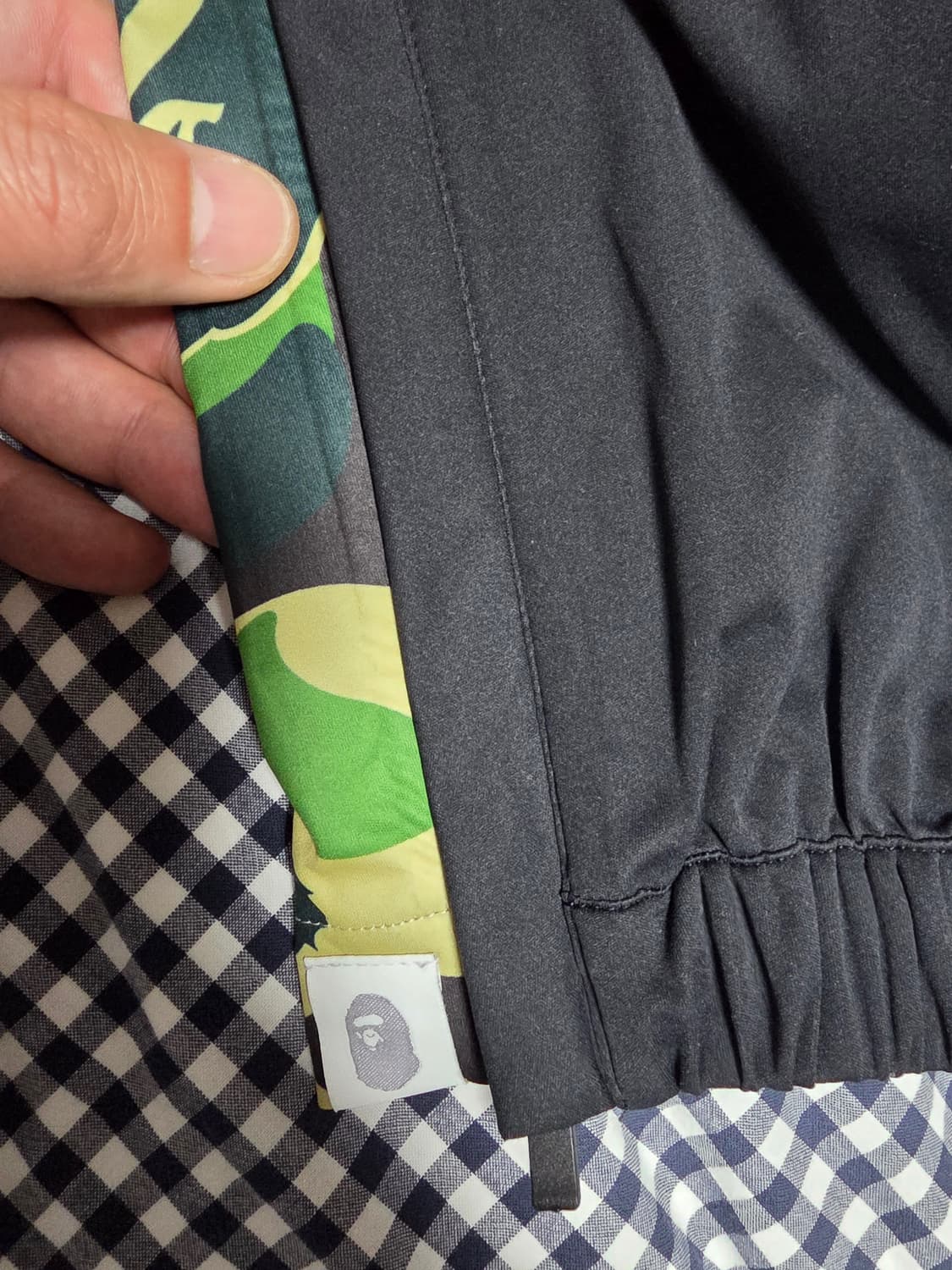 (새상품) 아디다스 x 베이프 wind rdy 팬츠 2XL 상품이미지4