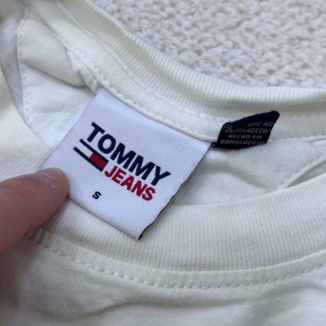 S 타미진스 여성 반팔 크롭 티셔츠 0306E 상품이미지3