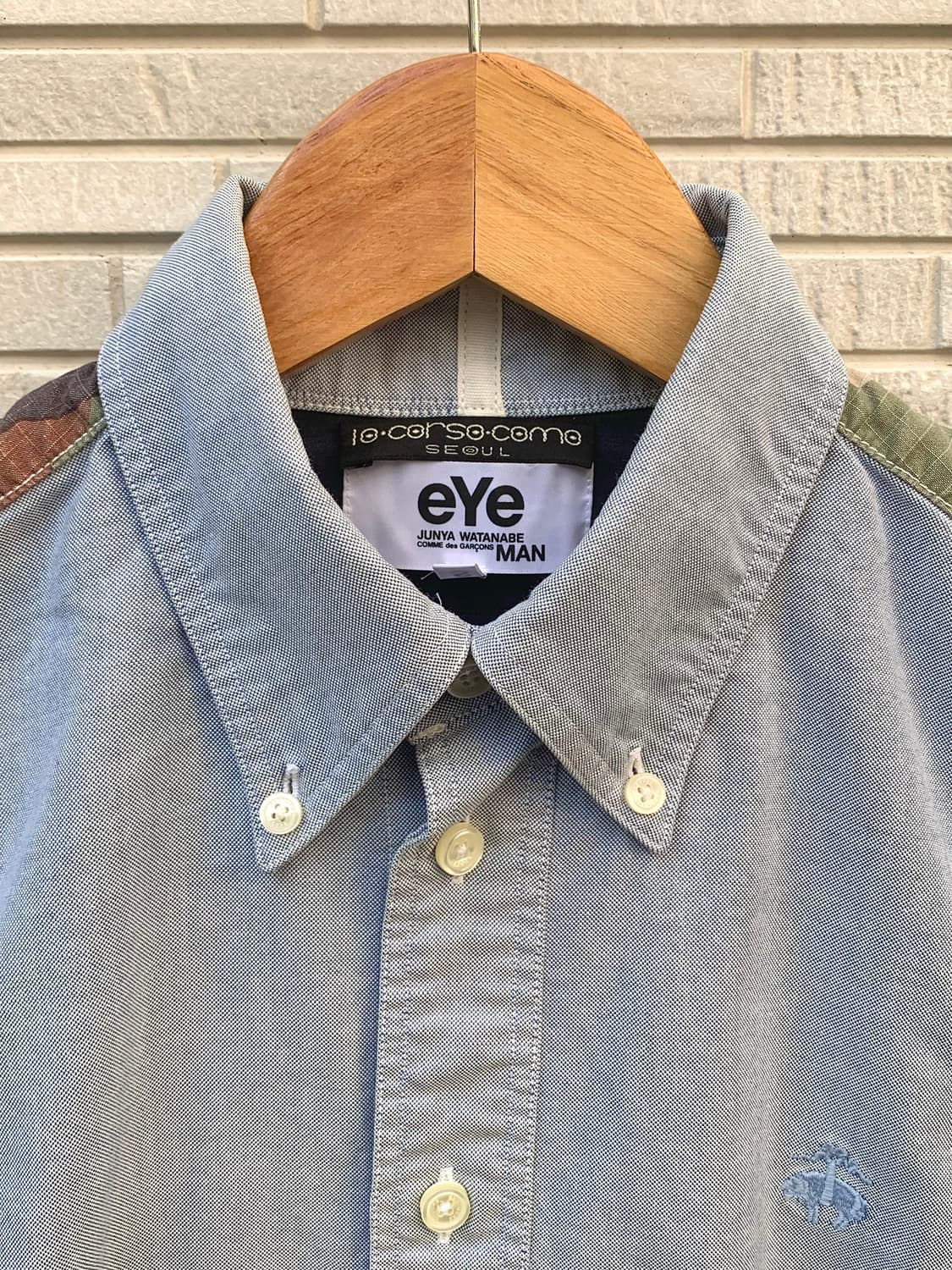 준야 와타나베 x 브룩스 브라더스 패치워크 셔츠 상품이미지8