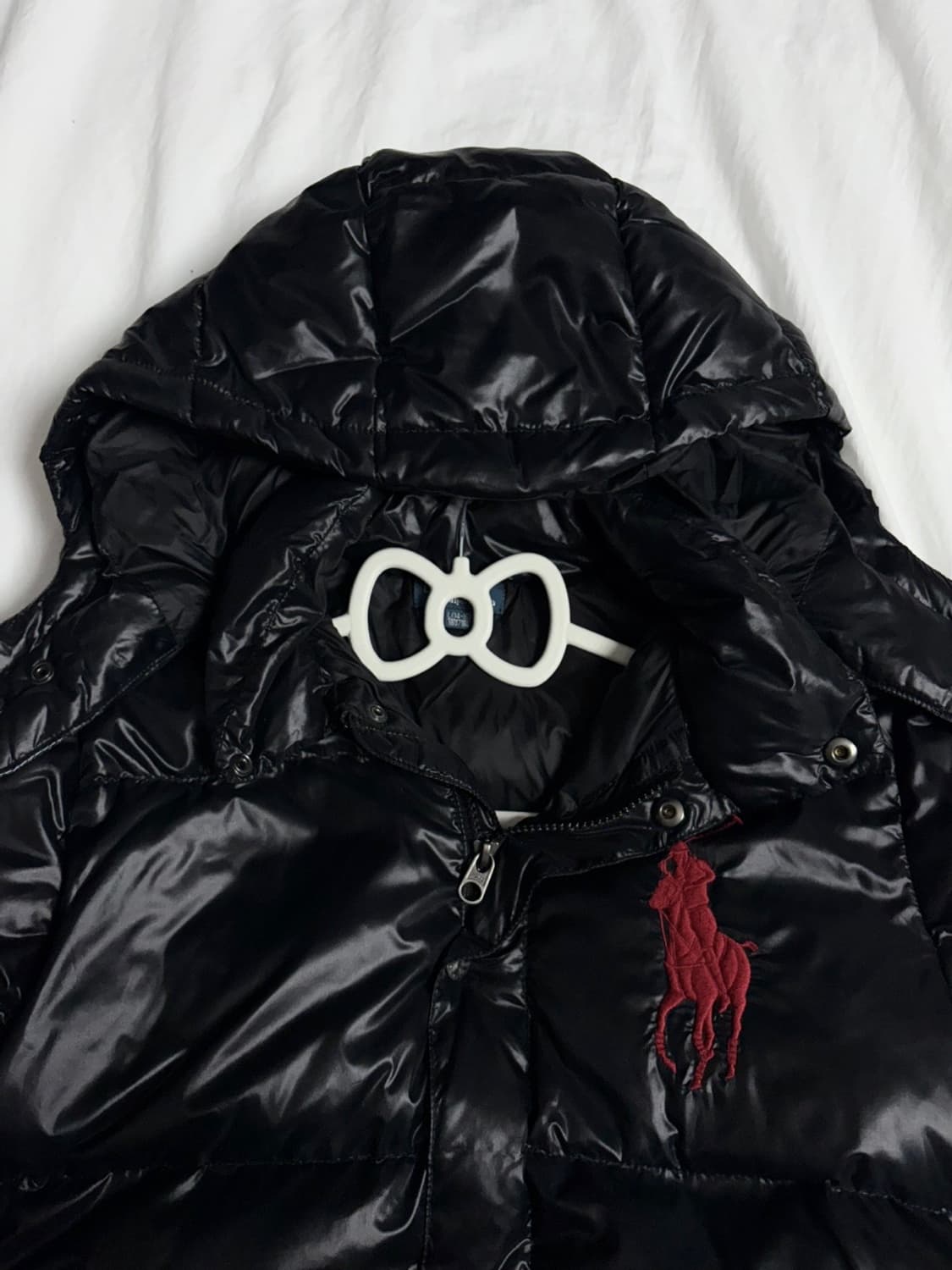 폴로 빅포니 유광 패딩 상품이미지3