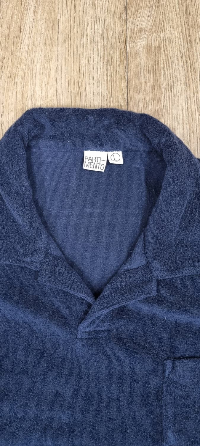 파르티멘토 테리 카라넥 오픈 반팔 _ 남성 상품이미지9