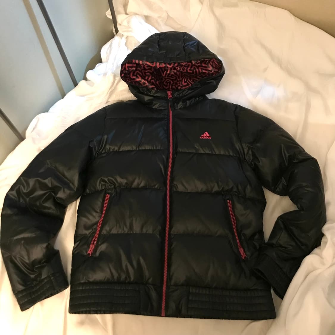 NIKE 나이키 핫핑크 별 고스펑크 갸루 패딩 상품이미지4