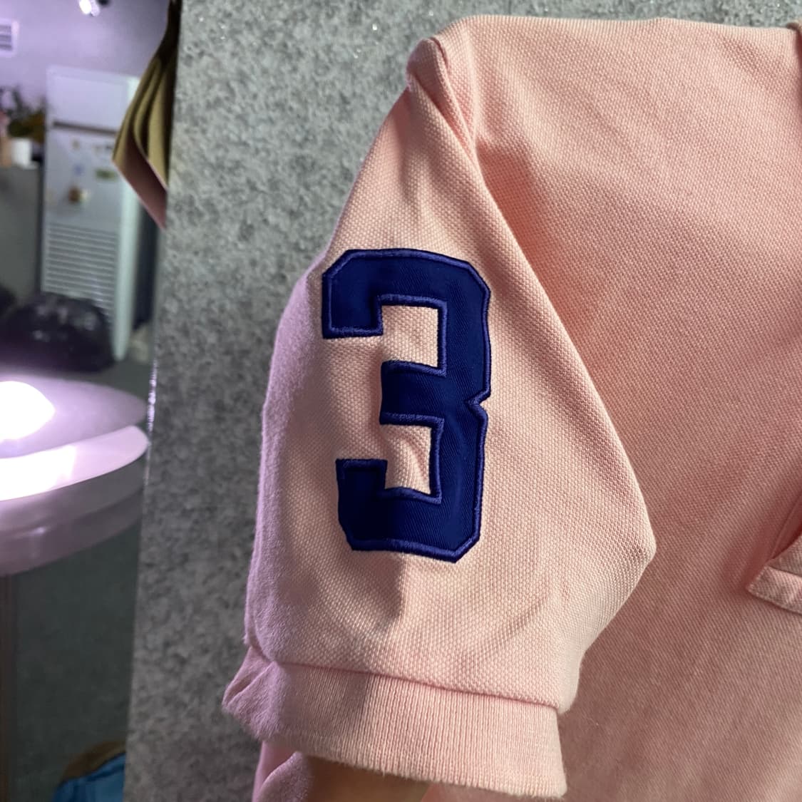 폴로랄프로렌 빅포니 핑크 카라넥티 B4610 상품이미지4