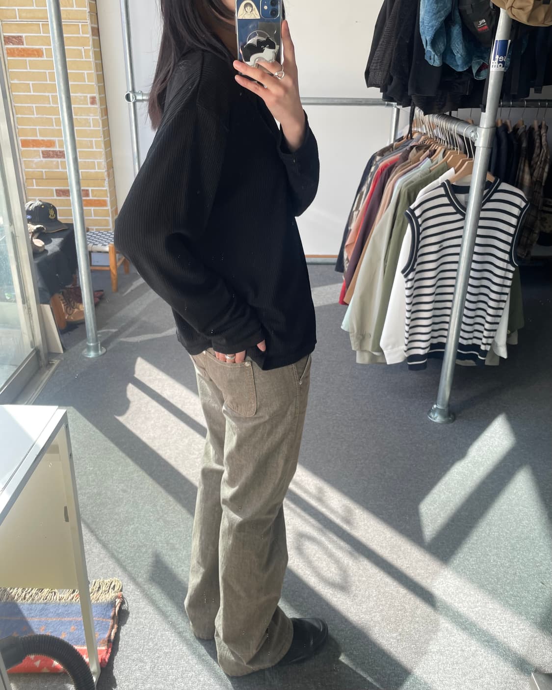 Wide boots cut pants 상품이미지5