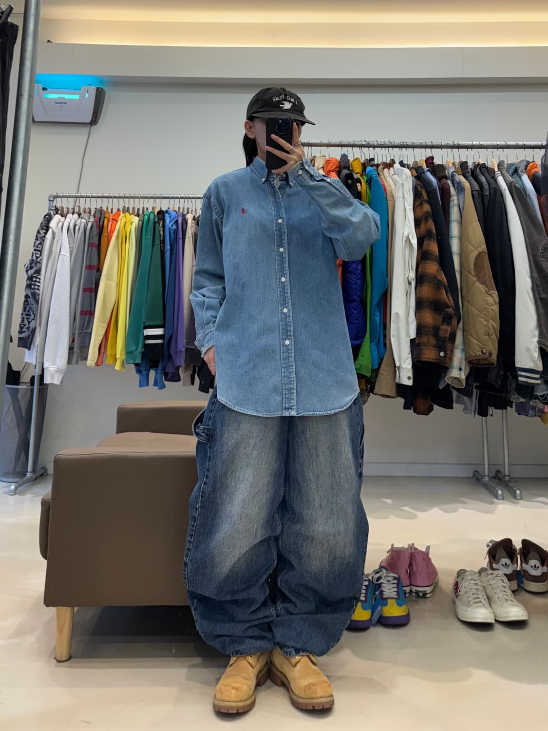 폴로 랄프로렌 데님 셔츠 상품이미지5