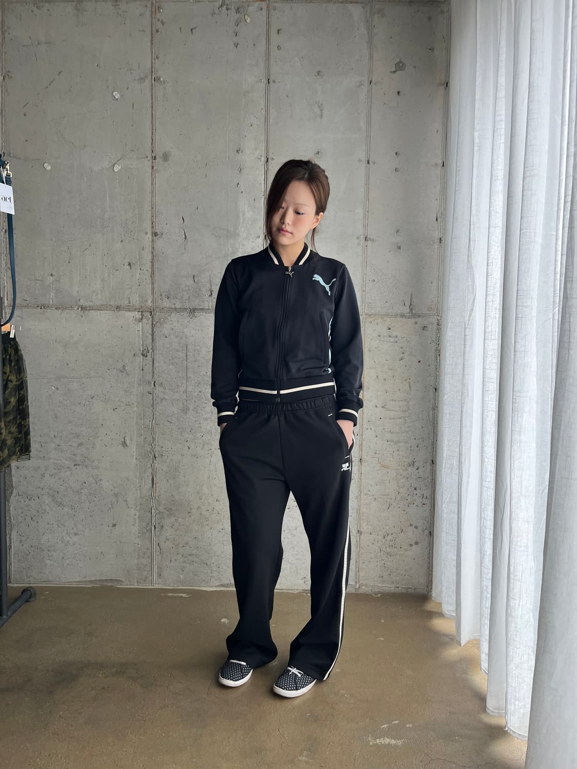 Courreges 꾸레쥬 로고 트랙 팬츠 상품이미지4
