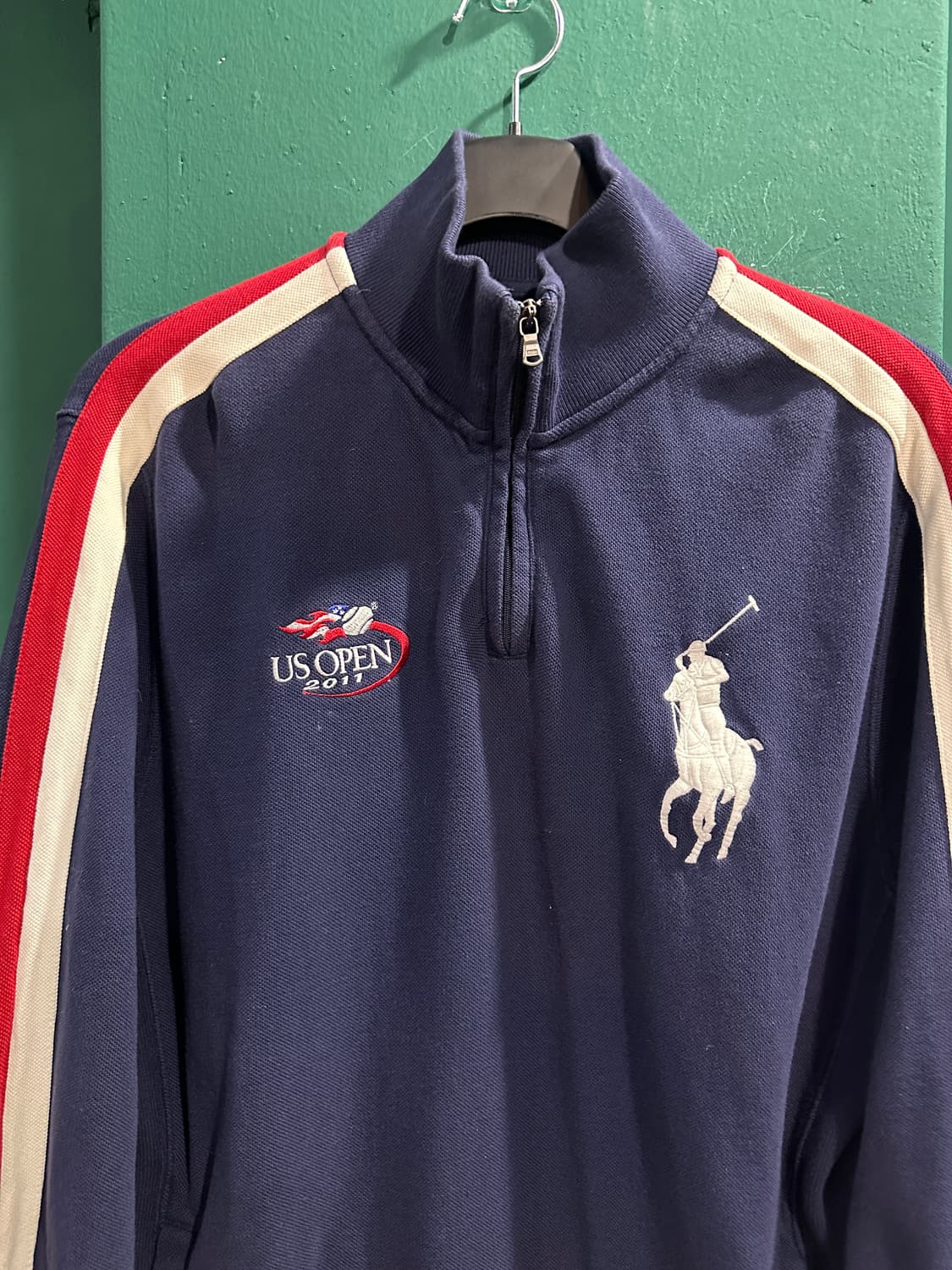 폴로 빅포니 반집업니트100사이즈 상품이미지2