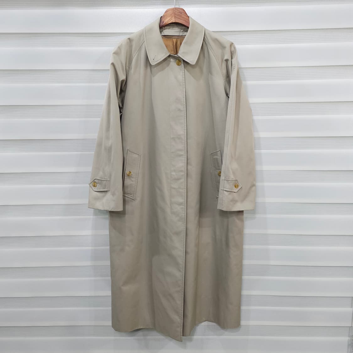 빈티지 영국산 버버리 트렌치코트- 우먼M-L 상품이미지5