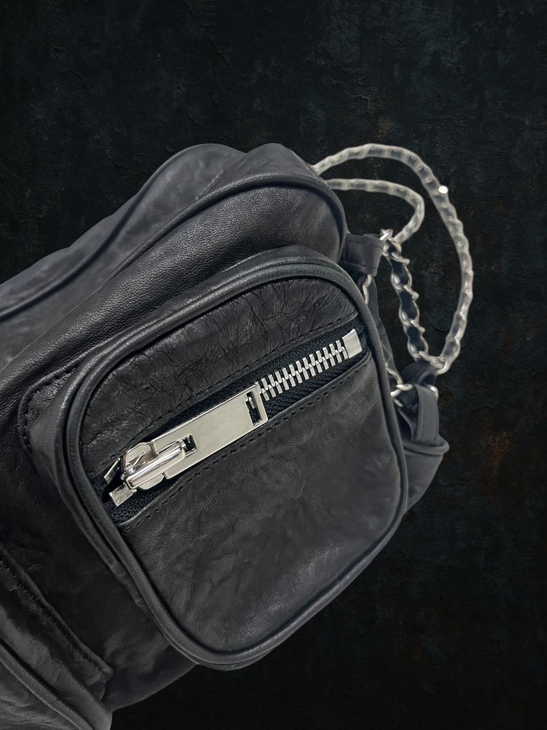 two pocket sholder bag 상품이미지5