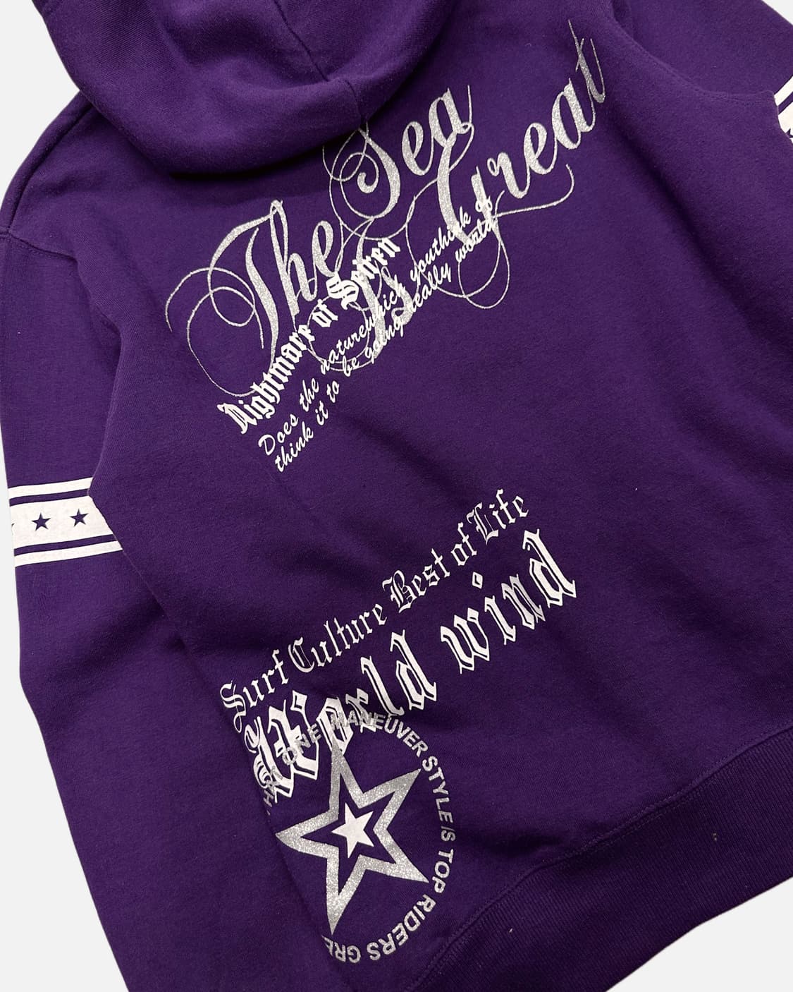 kitsch punk purple hood t 상품이미지5