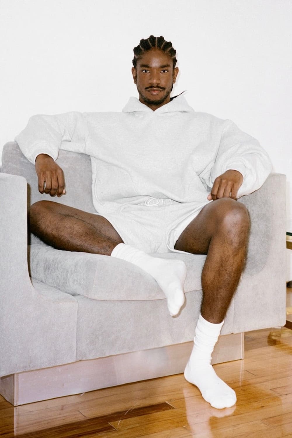 로스엔젤레스 어패럴 14oz 후드티 애쉬 그레이 L 상품이미지1