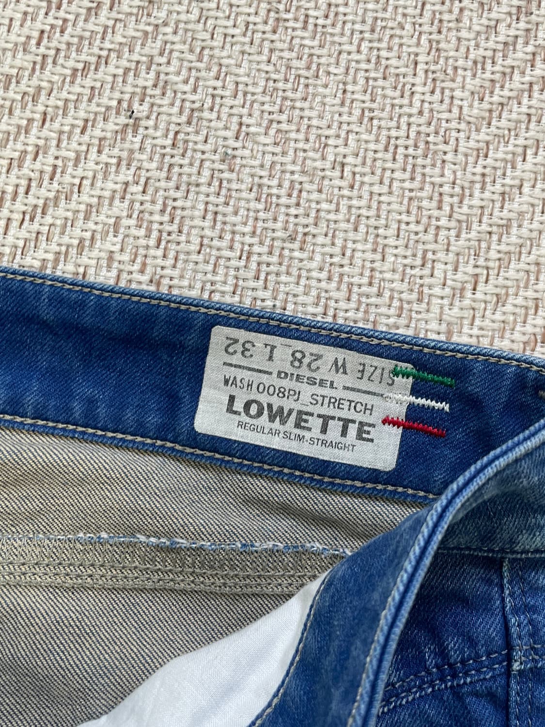 디젤 로우라이즈 데님팬츠  J03994 상품이미지3