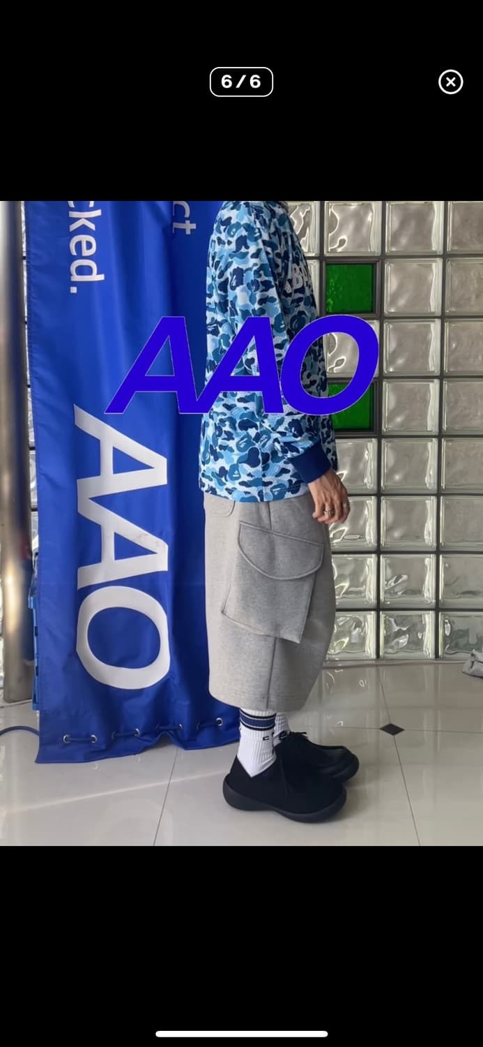 X AAO BOLD SHAPE 2hole shoes. S 사이즈 상품이미지6
